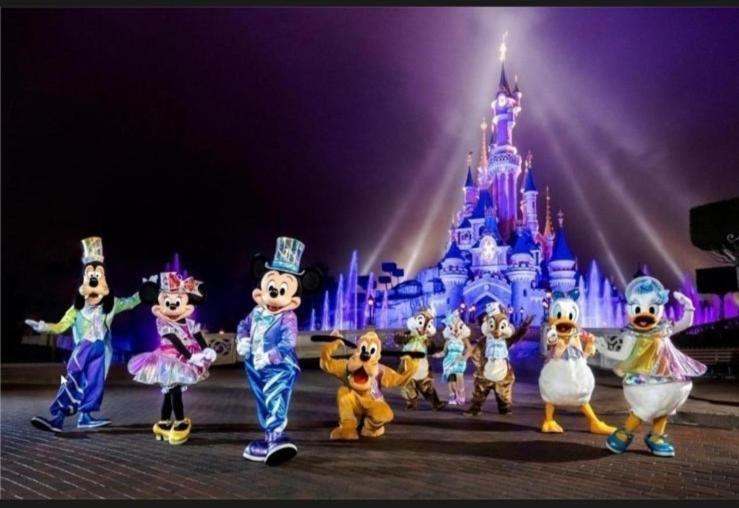 Appartement 5Min Gare Rer Disneyland Paris Val D'Europe La Vallee Village Parking Inclus مونتِفرا المظهر الخارجي الصورة